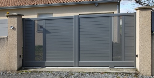 Portail coulissant Help one Tec